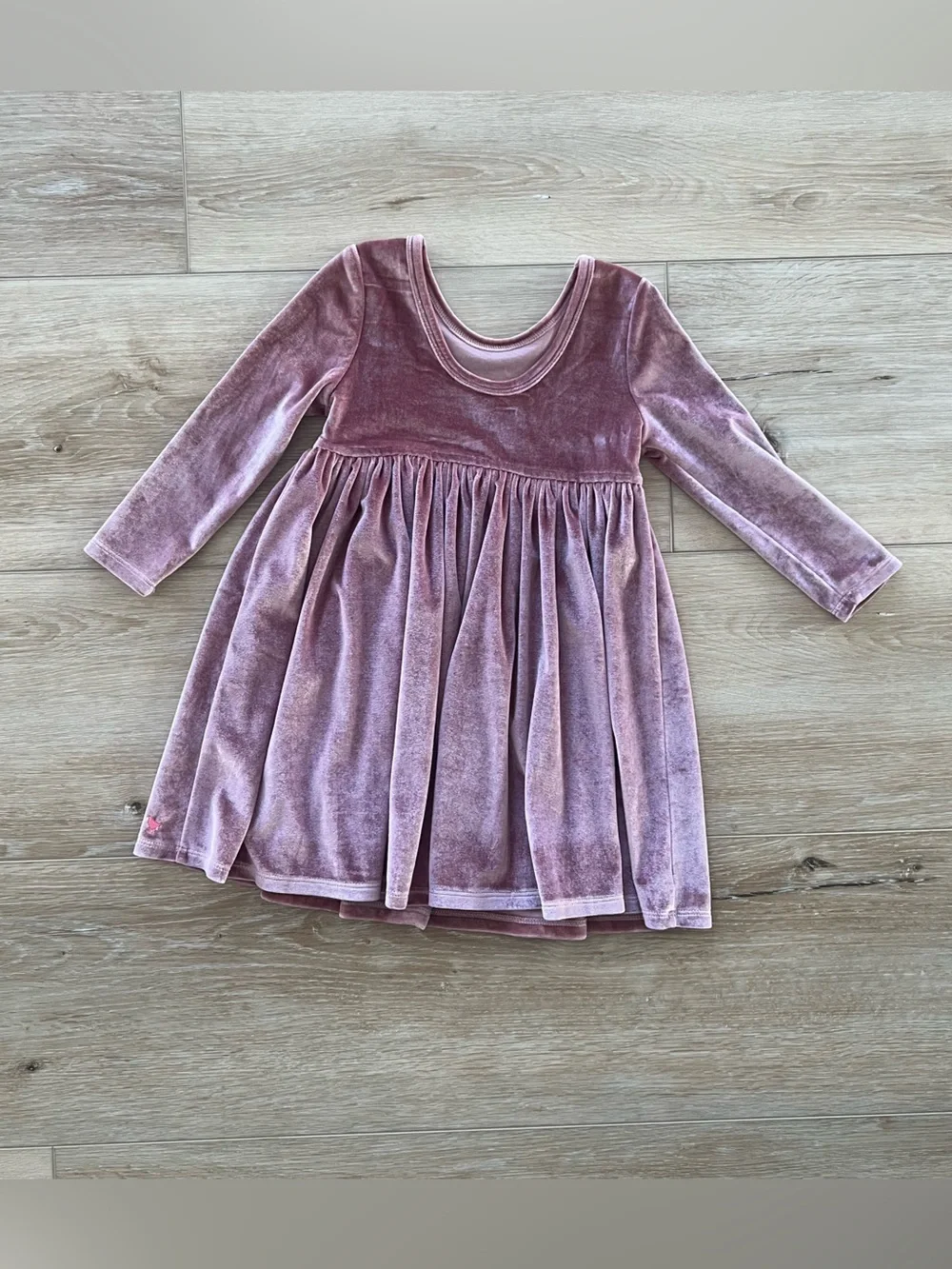 Pink Chicken New York velvet dress